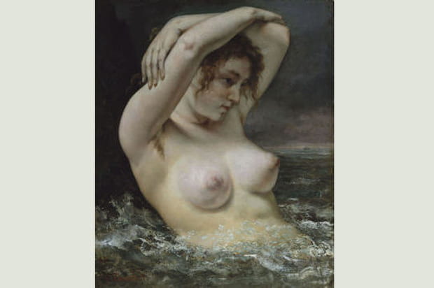 La femme à la vague