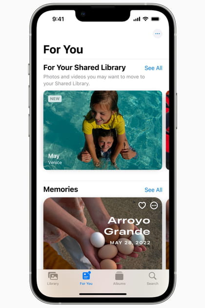 Partagez vos photos avec vos proches