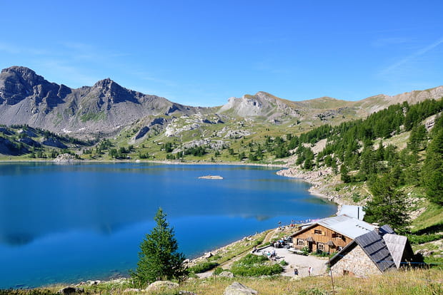 Le refuge du Lac d'Allos