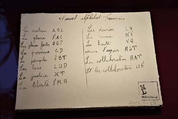 "Nouvel alphabet français"