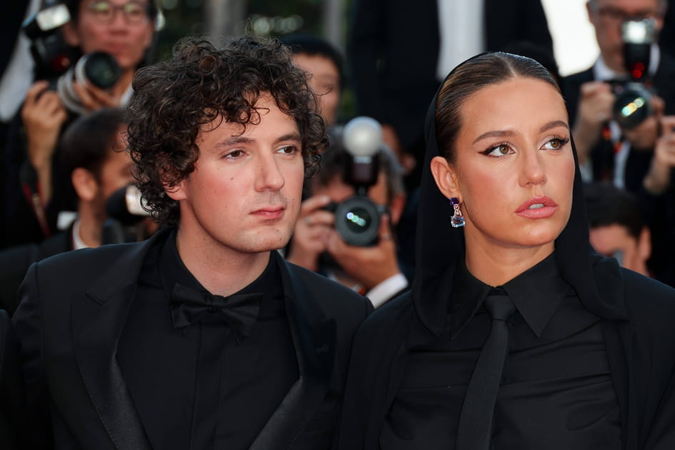 Vincent Lacoste et Ad&egrave;le Exarchopoulos tout en noir &agrave; Cannes