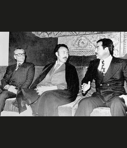 Saddam et le chah