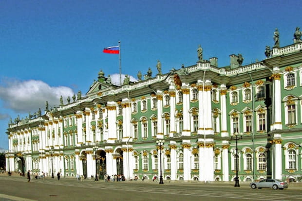 L'Ermitage à St-Petersbourg