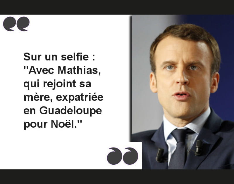 Macron&nbsp;: &quot;Expatri&eacute;e en Guadeloupe&quot;