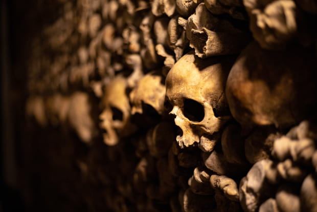 L'homme vert des Catacombes de Paris