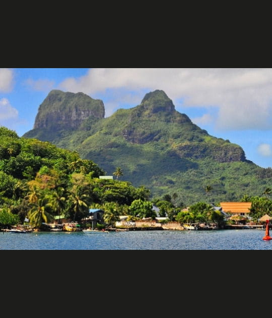 Mont Otemanu, le plus haut volcan