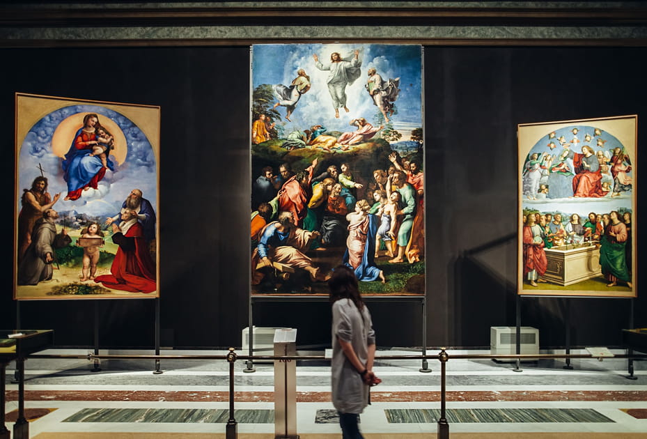 Les mus&eacute;es du Vatican, &agrave; Rome