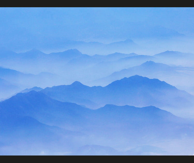 Fade in blue