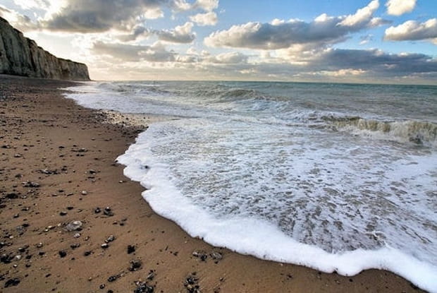 Ecume à Saint-Valery-en-Caux