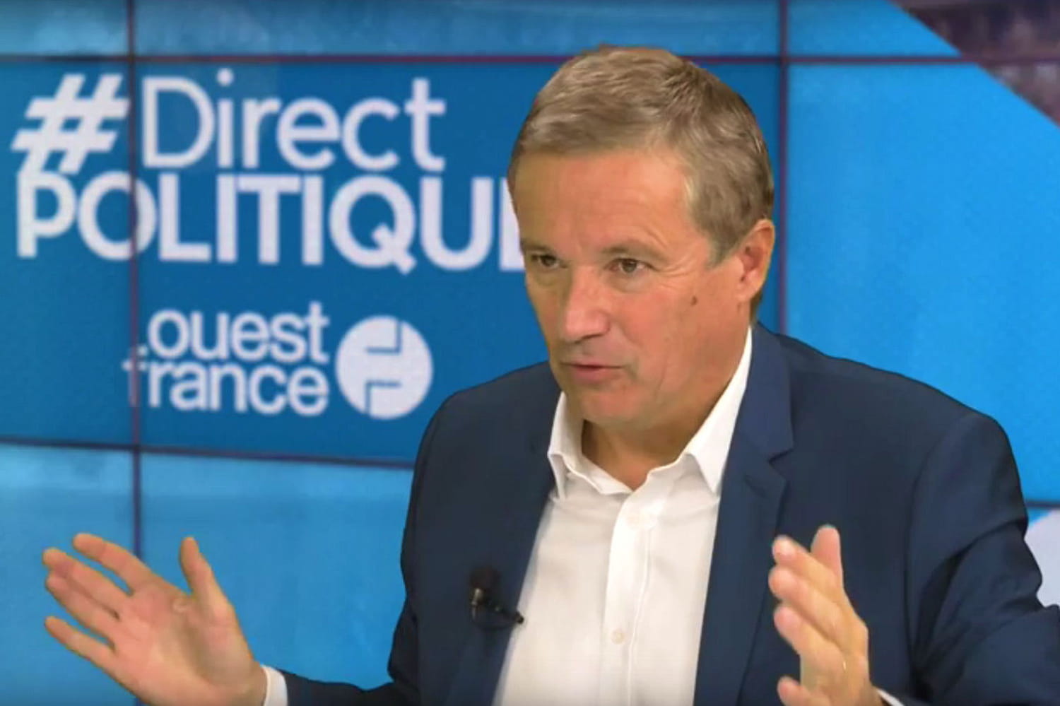 Nicolas Dupont-Aignan : apprentissage, travailleurs détachés, haut débit... Ses propositions économiques pour l'IDF