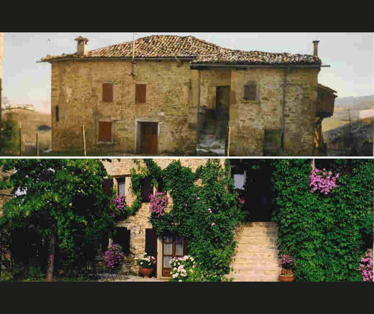 Une ancienne ferme montagnarde