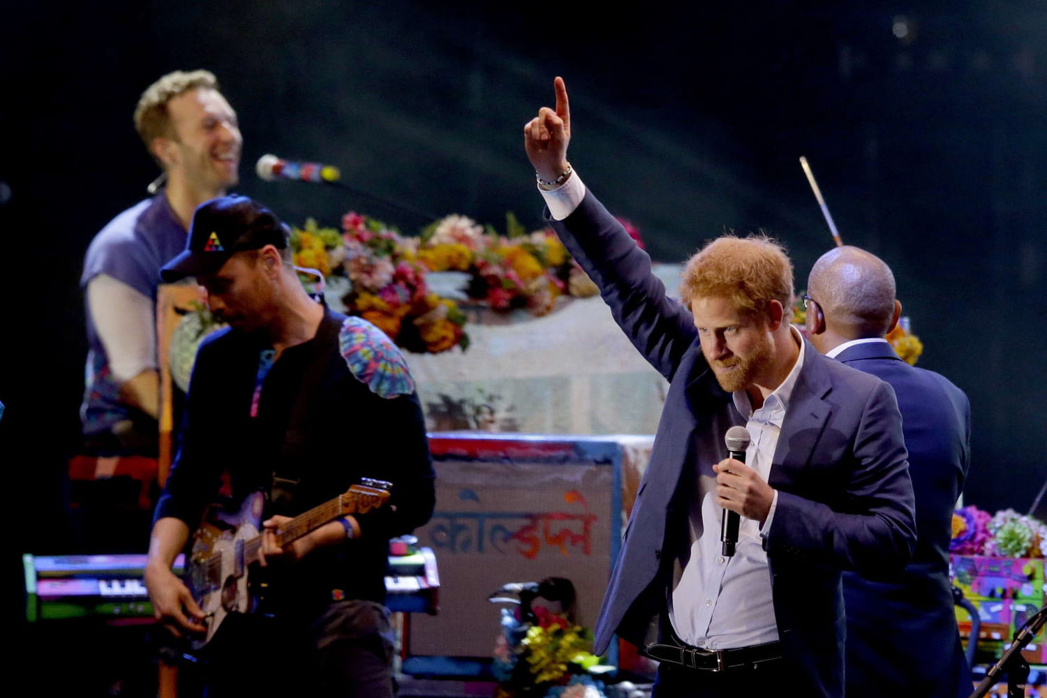 VIDEO - Le prince Harry chante avec Coldplay : verdict ?