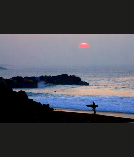 Soir&eacute;e apr&egrave;s le surf