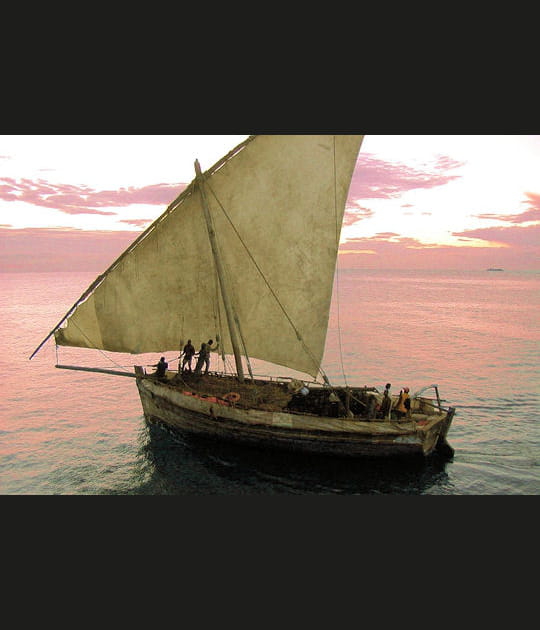 Le dhow&nbsp;: voilier typique