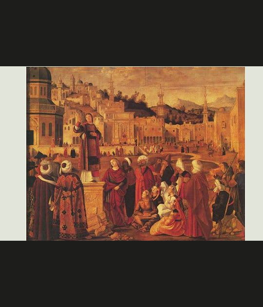 La Pr&eacute;dication de saint &Eacute;tienne de J&eacute;rusalem