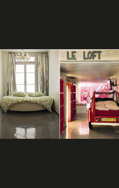 Chez Bertrand, dormir dans une 2CV
