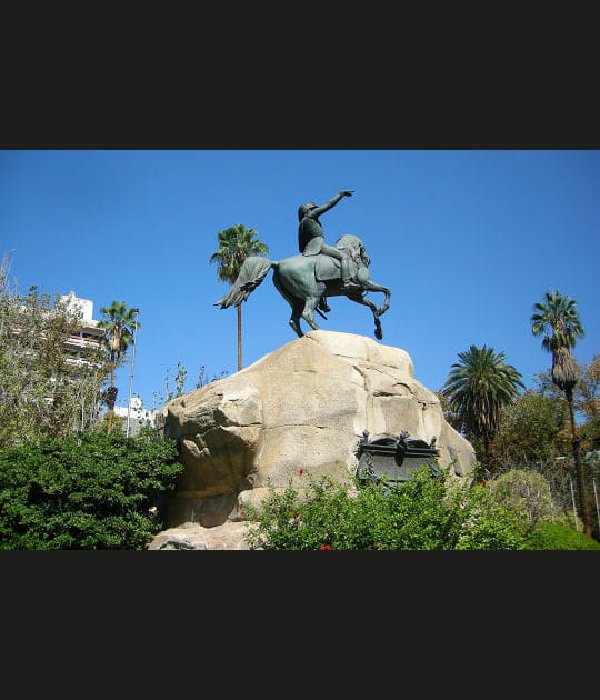 Mendoza et sa place San Martin