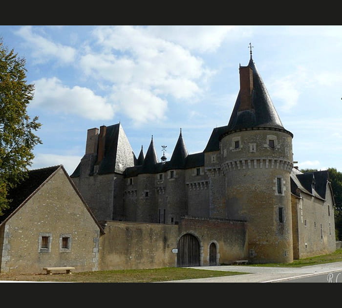 Le ch&acirc;teau de Foug&egrave;res-sur-Bi&egrave;vre