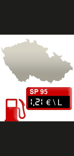 16- R&eacute;publique Tch&egrave;que&nbsp;: 1,21&nbsp;euro/litre