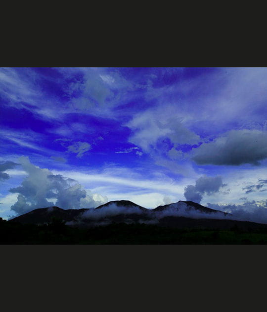 Le crat&egrave;re du volcan Tenorio