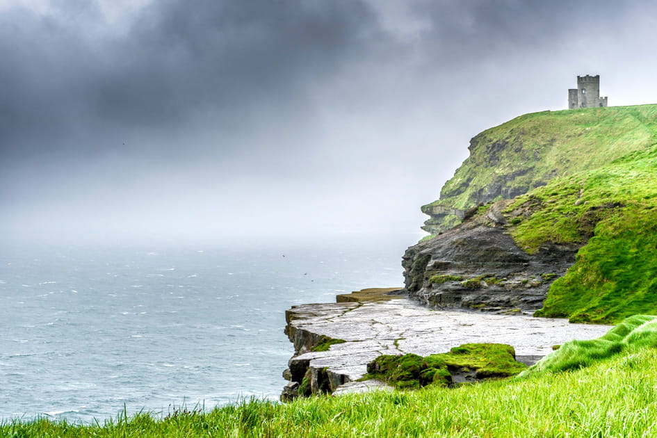 Les falaises de Moher en Irlande