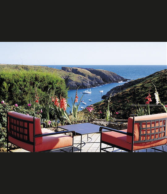 Terrasse vue sur mer