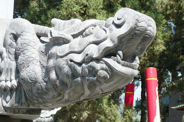 Des gargouilles inspirées des makaras