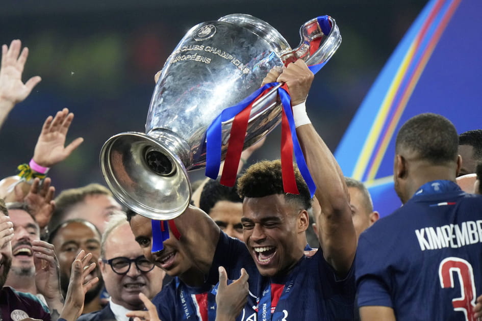 Les plus belles images de la finale PSG - Inter