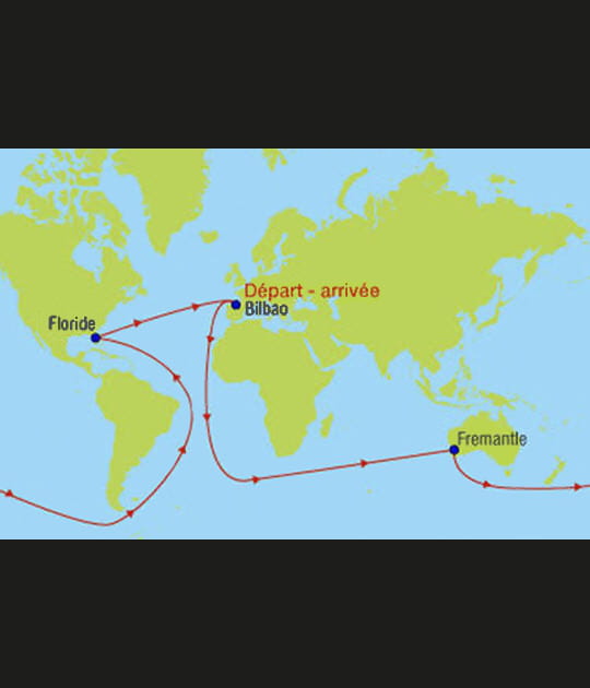 La carte du parcours