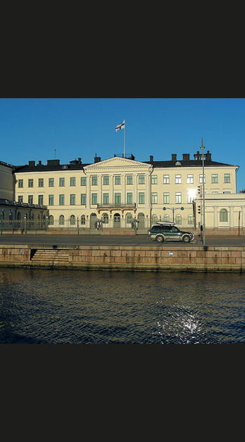 R&eacute;publique de Finlande : palais pr&eacute;sidentiel d'Helsinki