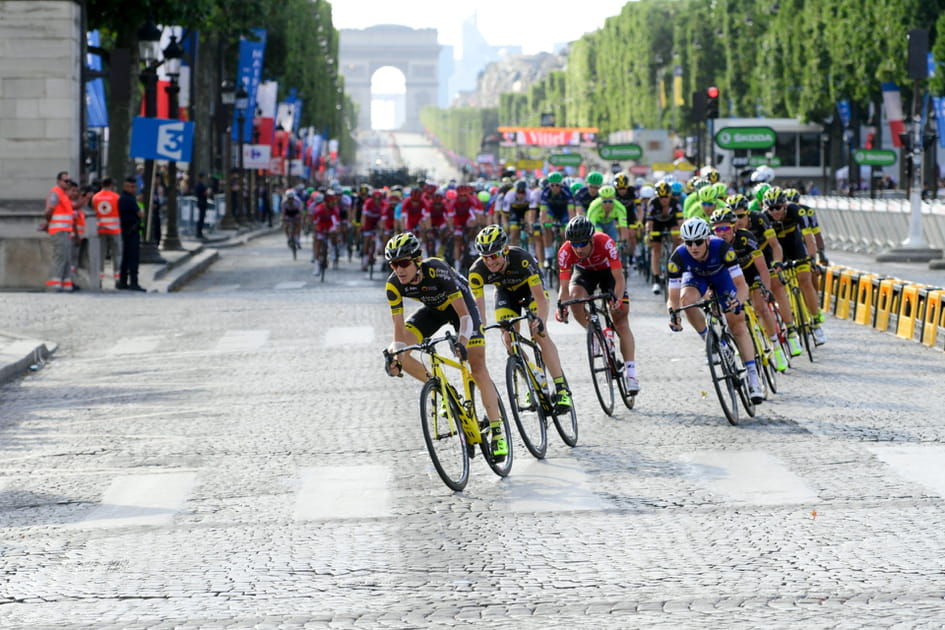 Un air de Tour de France pour les cyclistes