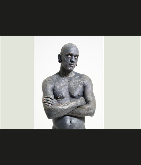 La personne la plus tatou&eacute;e