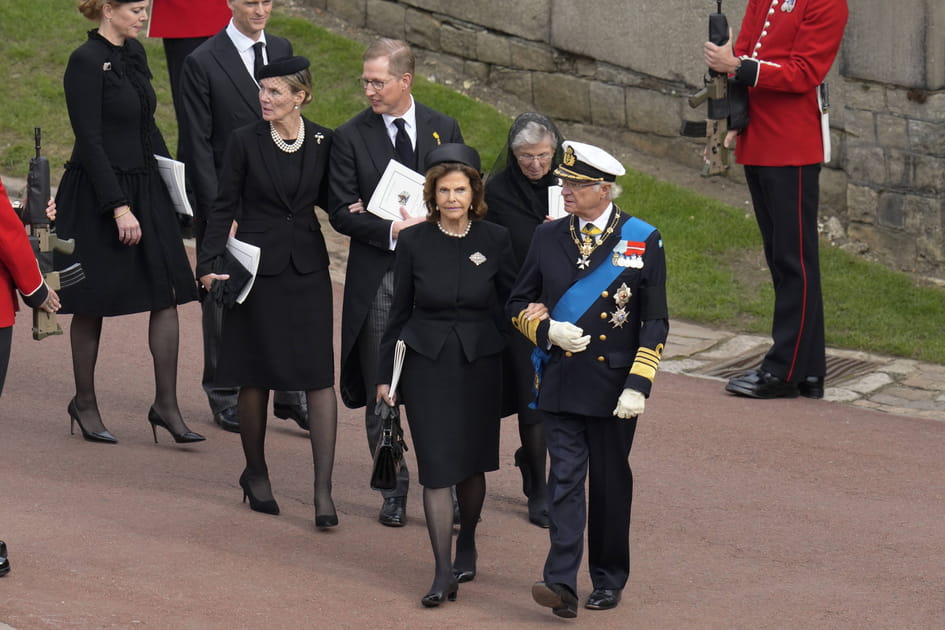 Le couple royal de Su&egrave;de
