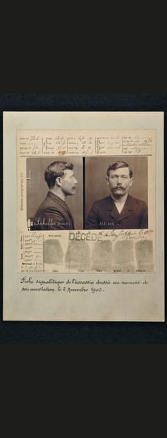 Les fiches des criminels