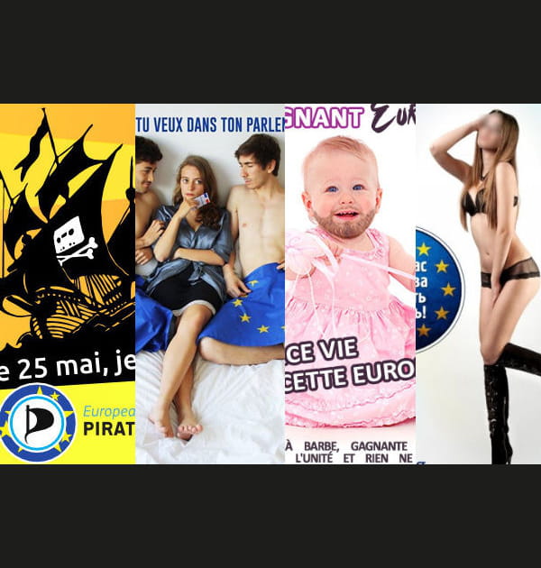 Les insolites de la campagne europ&eacute;enne