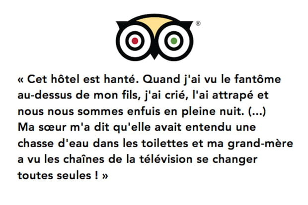 Un hôtel hanté !