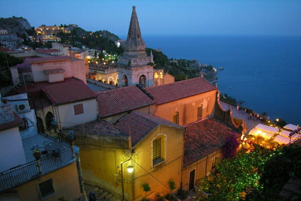 Nuit colorée en Italie