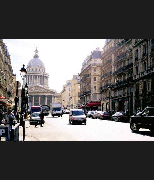La rue Soufflot aujourd'hui