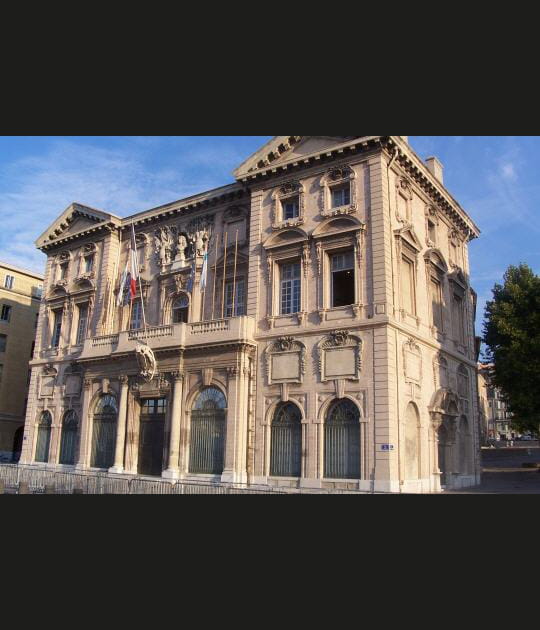 L'h&ocirc;tel de ville de Marseille