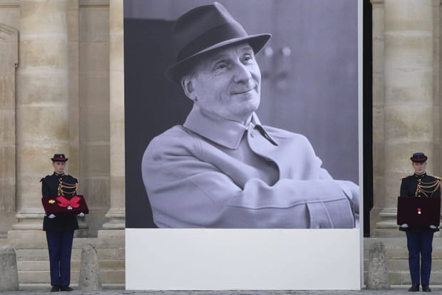Un hommage a été rendu à Michel Bouquet aux Invalides