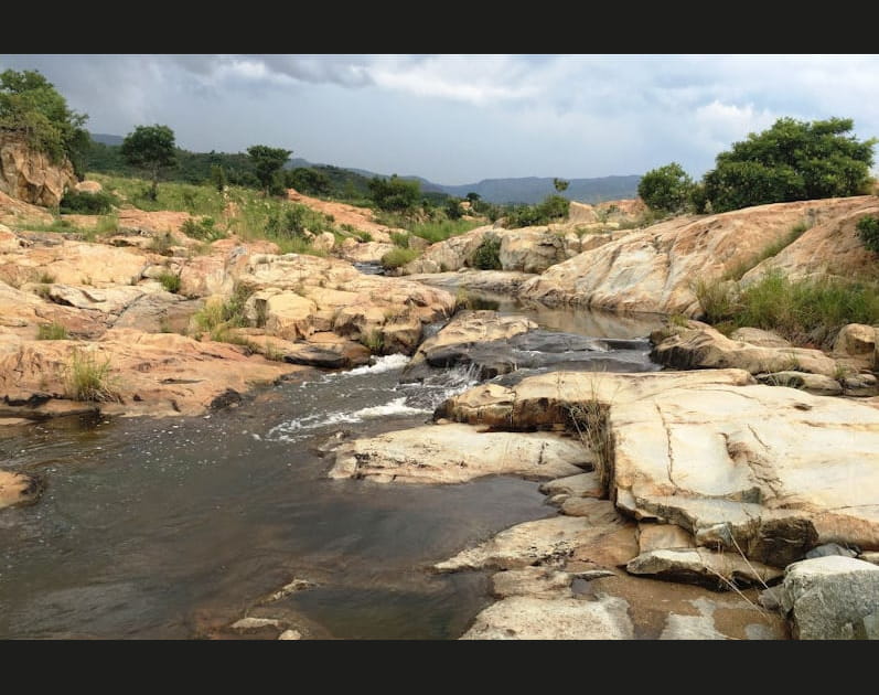Les montagnes de Barberton Makhonjwa en Afrique du Sud