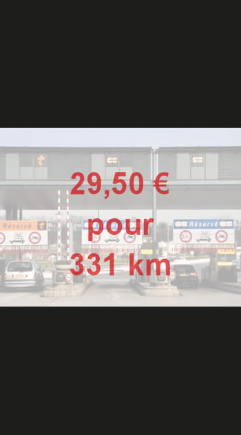 N&deg;5&nbsp;: Paris-Poitiers, 8,9&nbsp;centimes / km