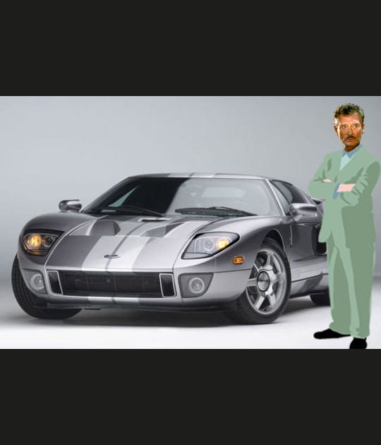 Johnny Hallyday est passionn&eacute; d'autos et en change souvent