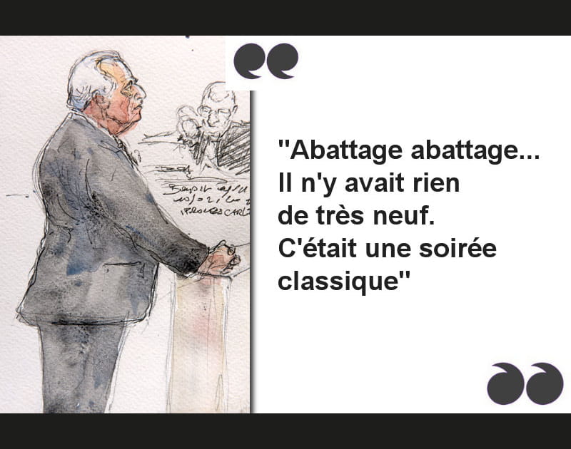 DSK : &quot;Une soir&eacute;e classique&quot;
