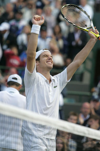 Wimbledon 2007, la grosse perf' contre Roddick