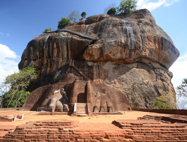 Le site archéologique de Sigiriya