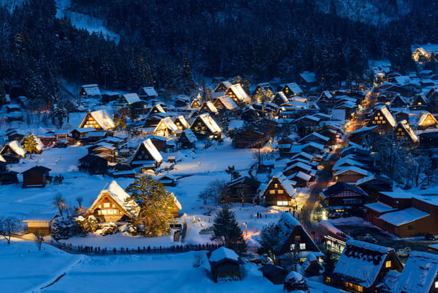 Shirakawa-go au Japon
