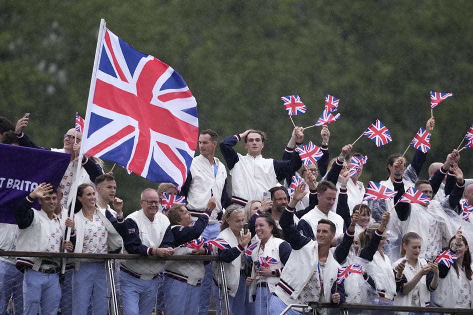 Le d&eacute;fil&eacute; britannique