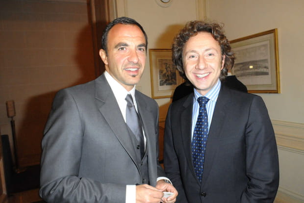 Nikos Aliagas et Stéphane Bern