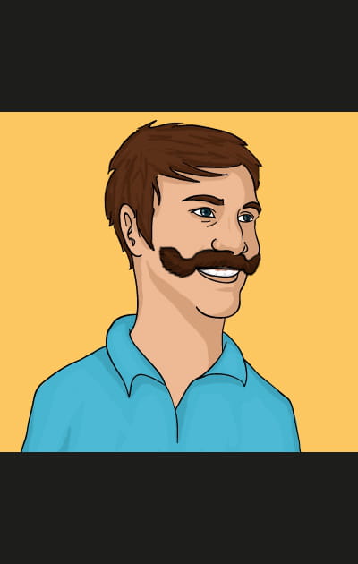 Moustache &agrave; la hongroise